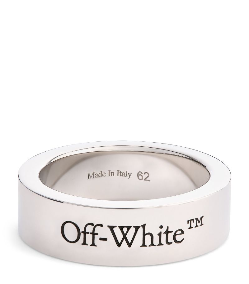 OFF-WHITE Off-White D2 Logo Ring