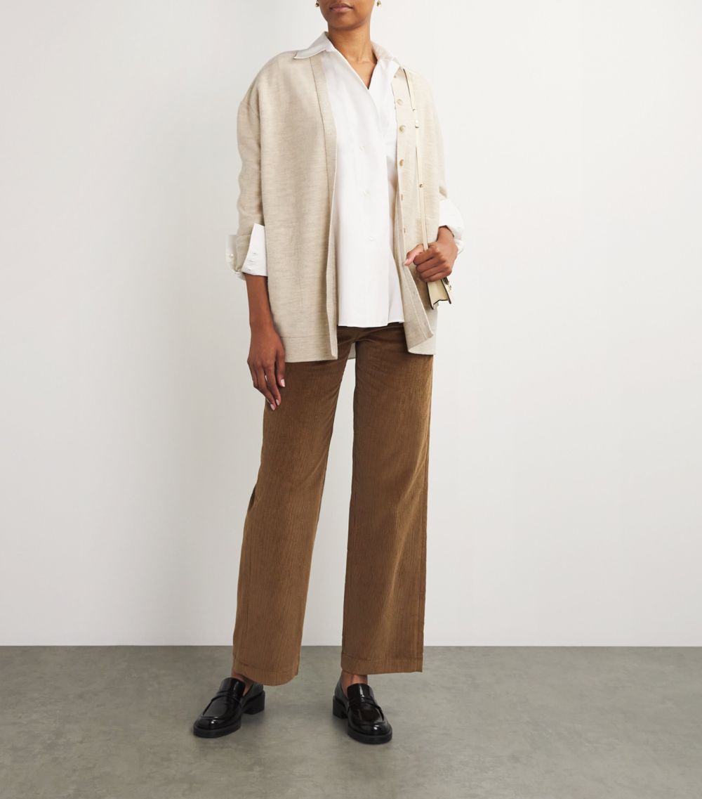  House Of Dagmar Organic Cotton Asymmetric Shirt