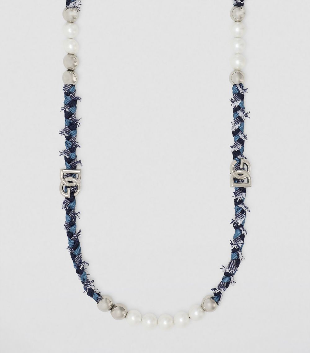 Dolce & Gabbana Dolce & Gabbana Braided Beaded Necklace