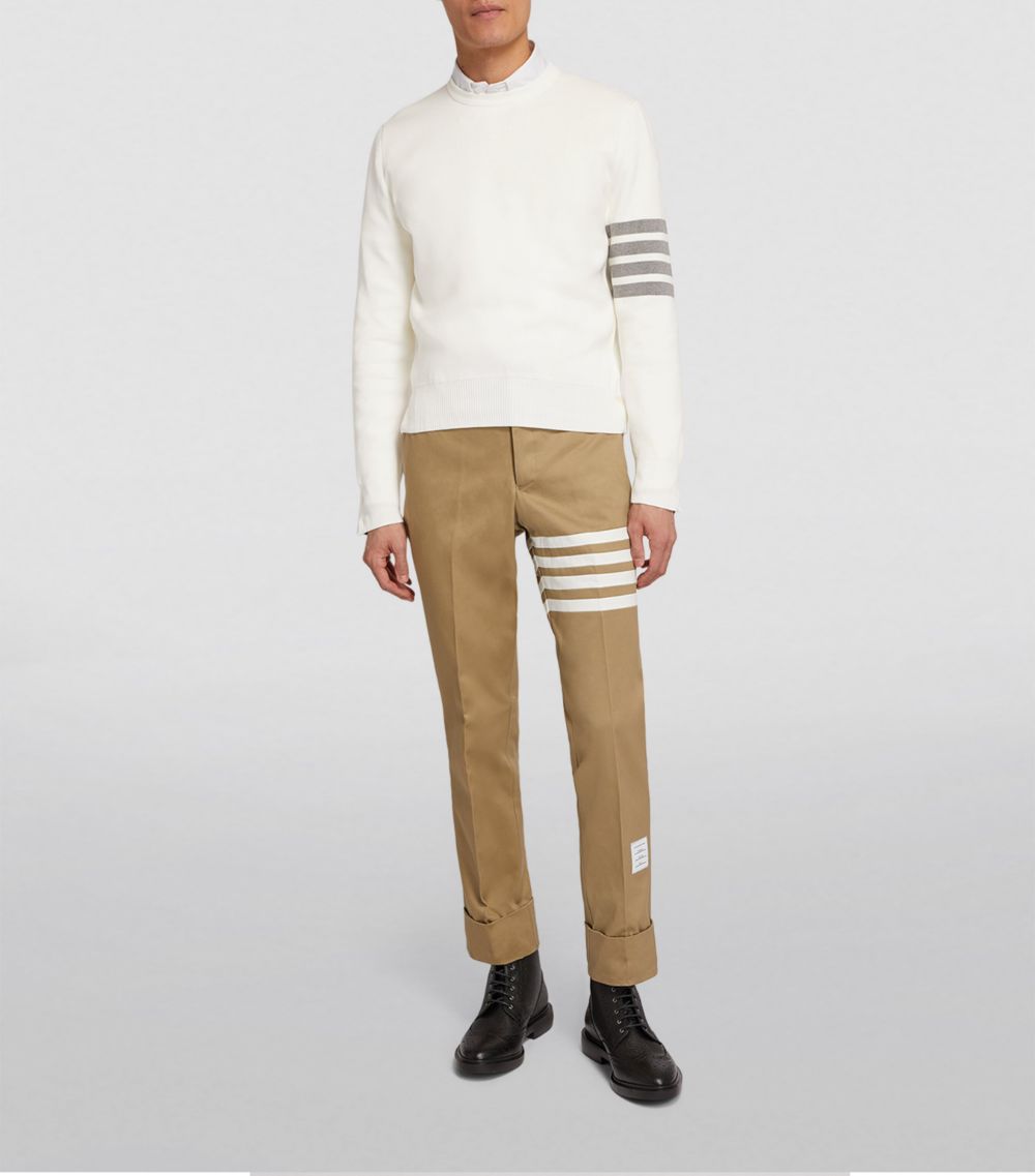 Thom Browne Thom Browne 4-Bar Stripe Sweater