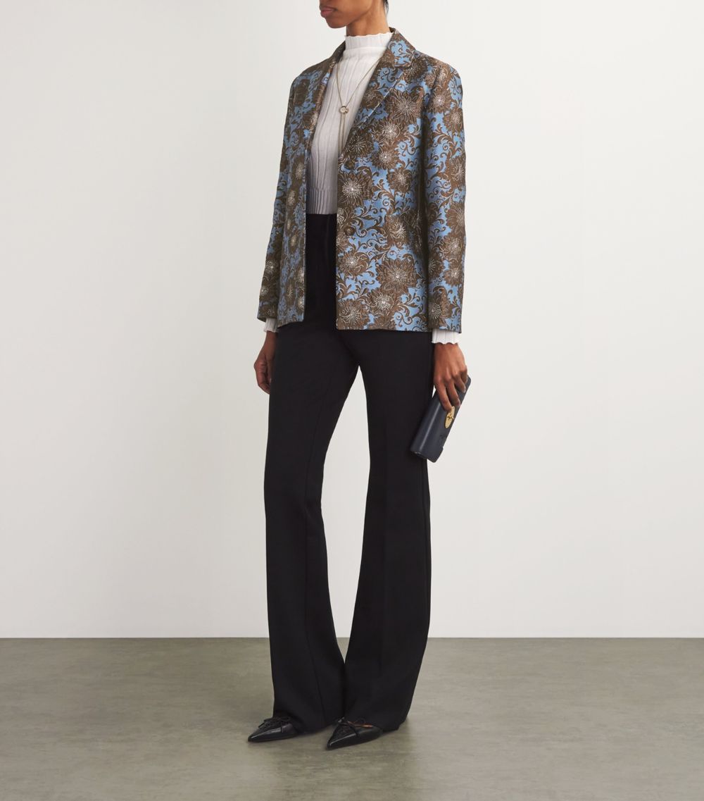 Max Mara Max Mara Jacquard-Detail Blazer