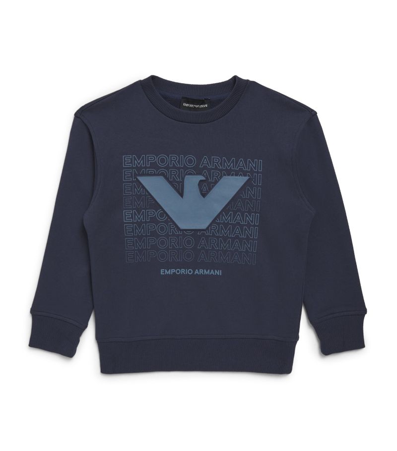 Emporio Armani Kids Emporio Armani Kids Eagle Print Sweatshirt (4-12 Years)