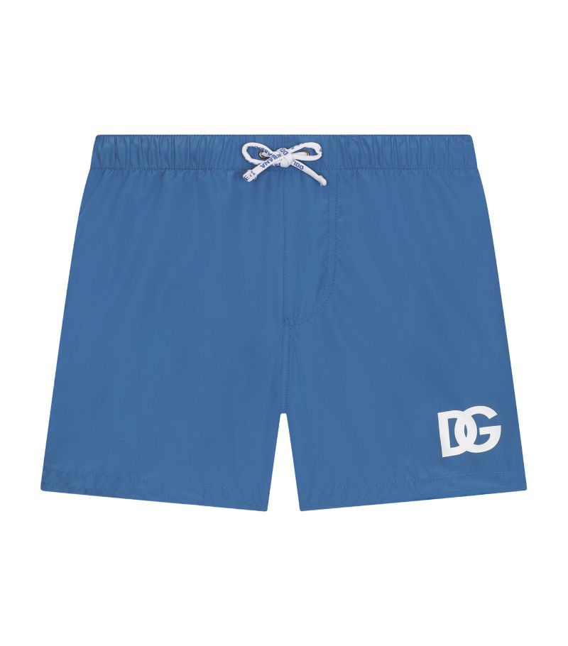 Dolce & Gabbana Dolce & Gabbana Kids Logo Swim Shorts (2-6 Years)