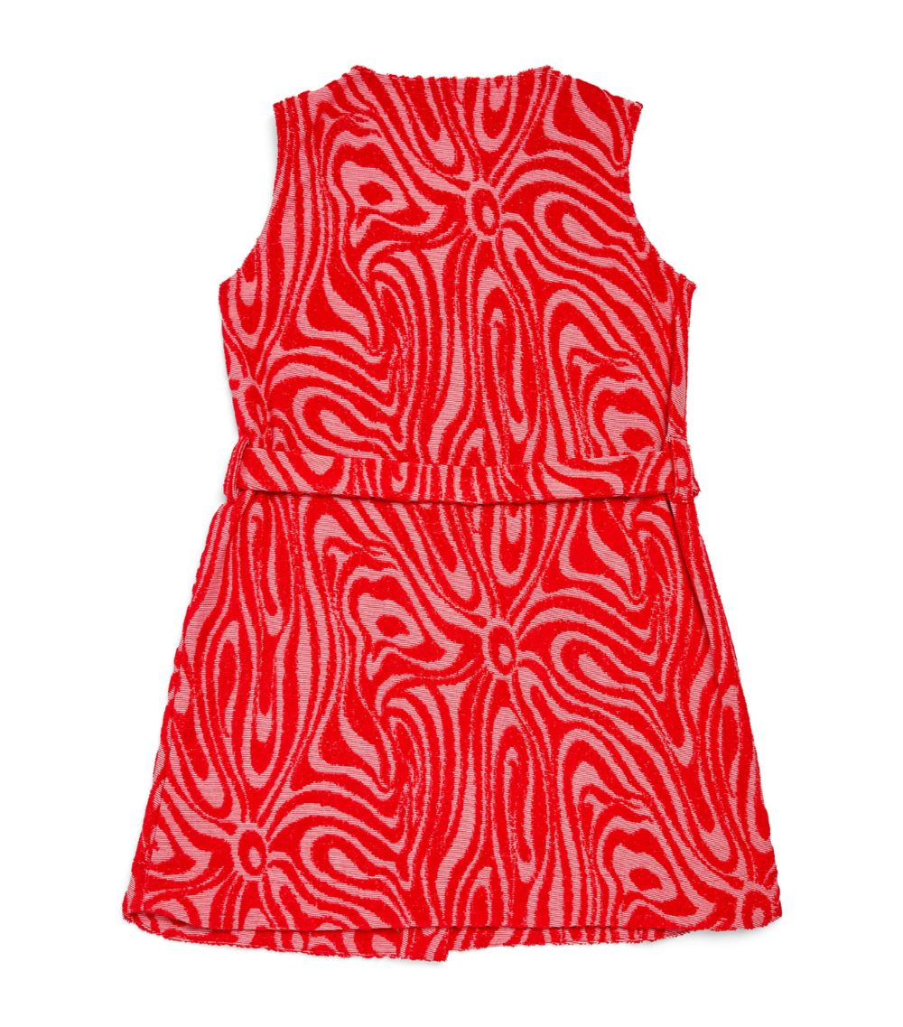 Pucci Junior Pucci Junior Textured Flower Print Dress (4-12 Years)