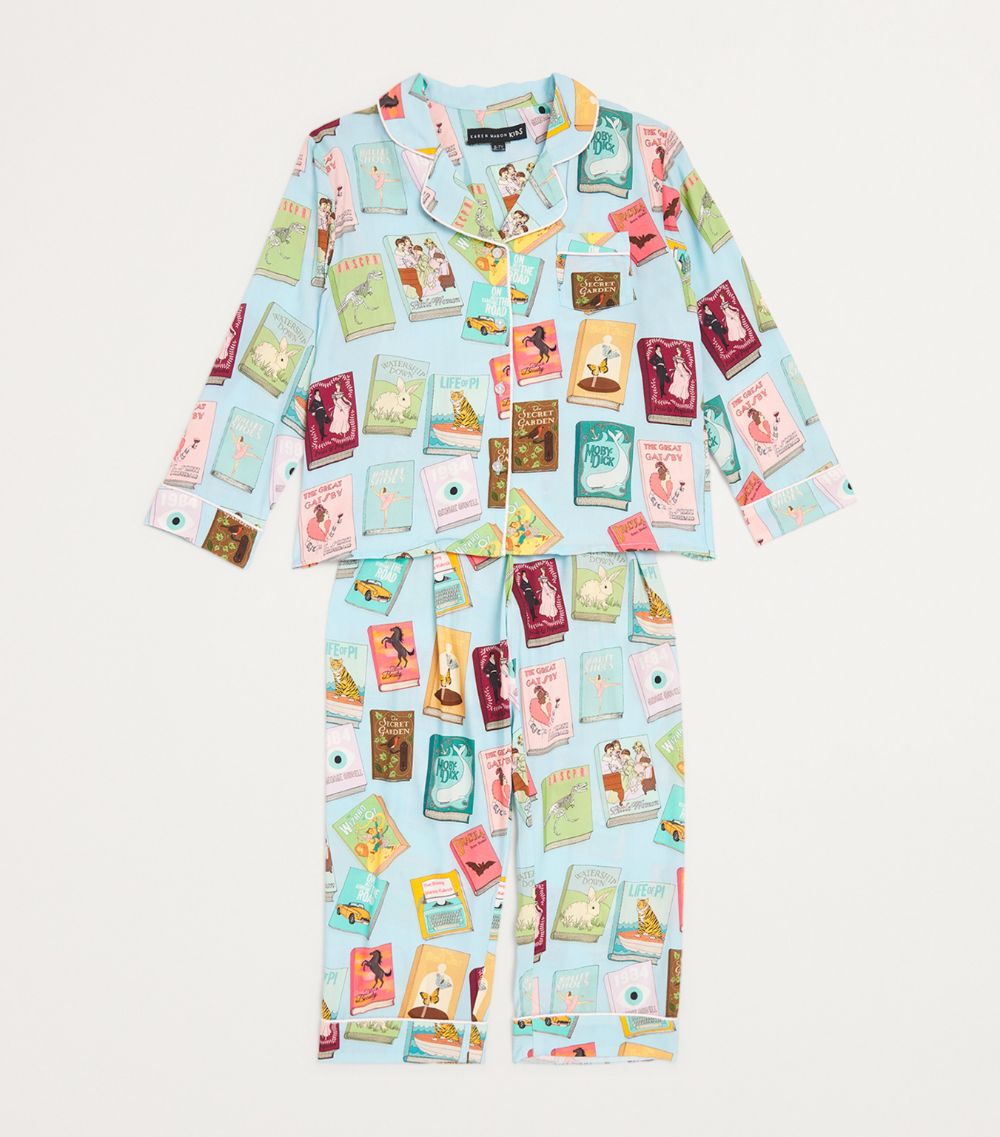  Karen Mabon Kids Ecovero Book Covers Pyjama Set (2-14 Years)