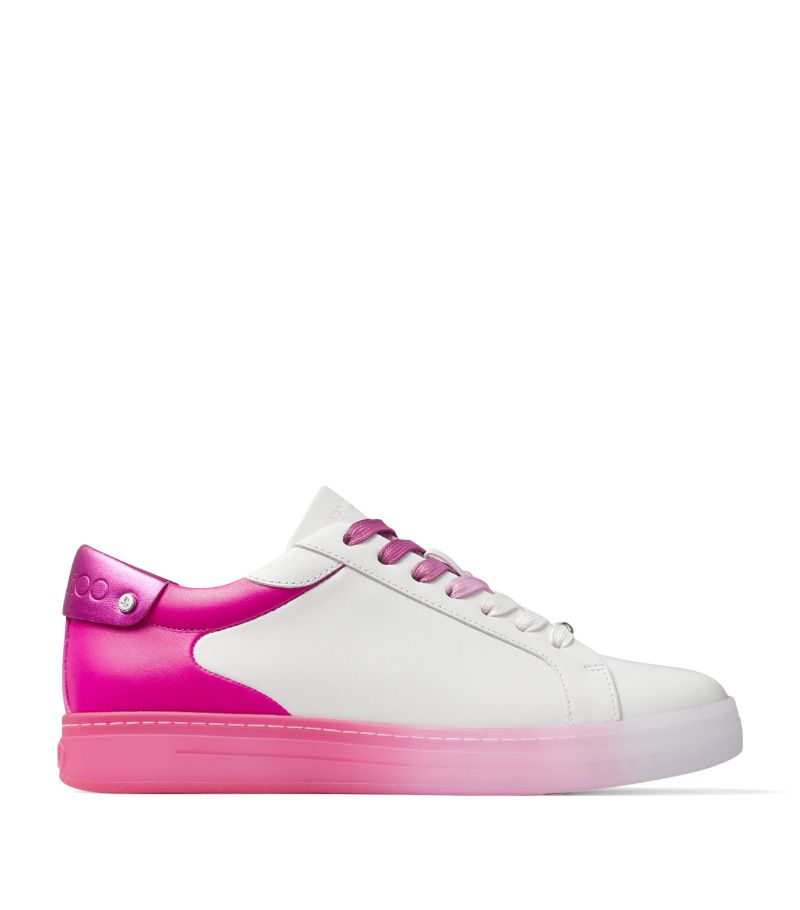 Jimmy Choo Jimmy Choo Rome Leather Sneakers