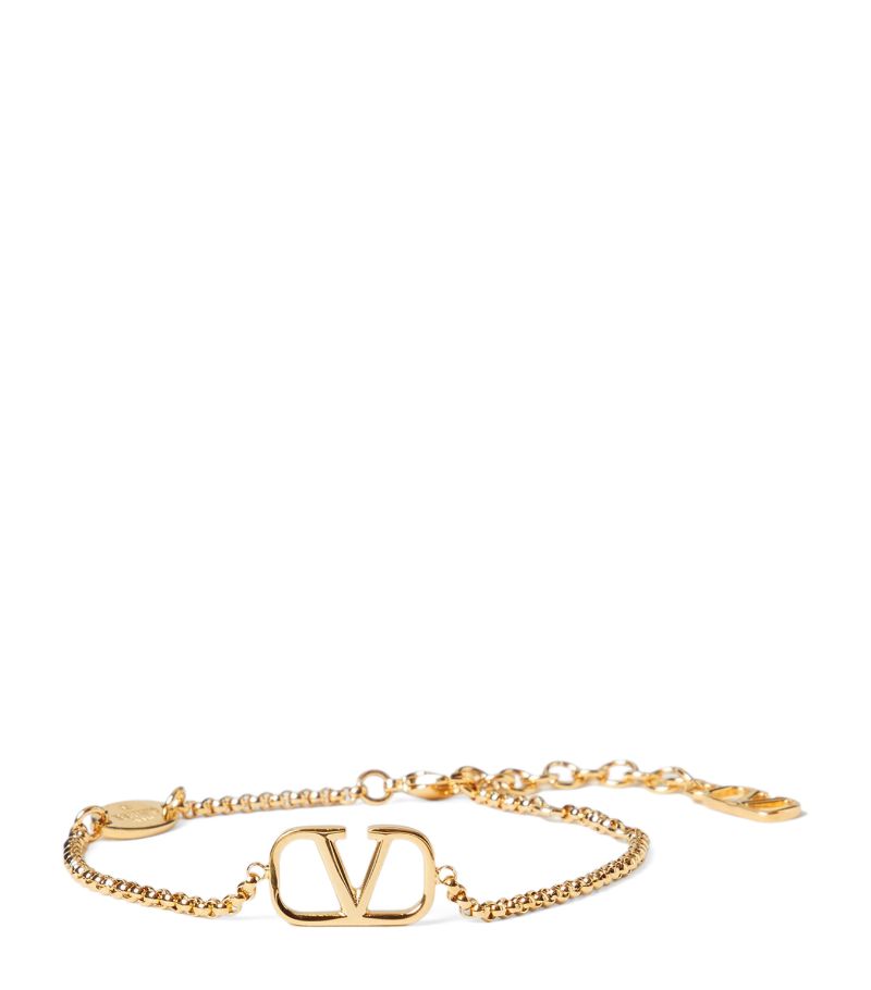 VALENTINO GARAVANI Valentino Garavani Vlogo Signature Chain Bracelet