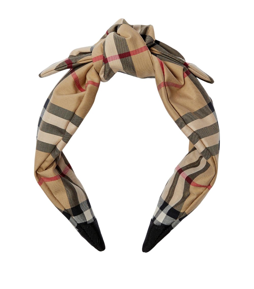 Burberry Burberry Kids Check Headband