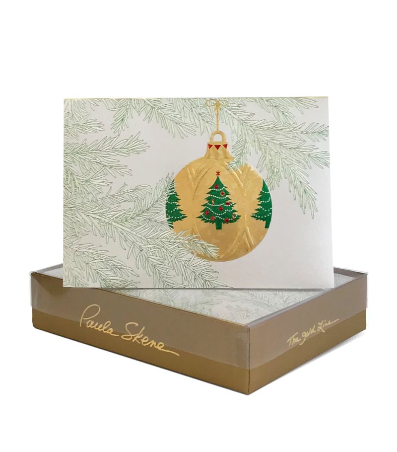  Paula Skene Tree Bauble Christmas Cards (Set of 8)