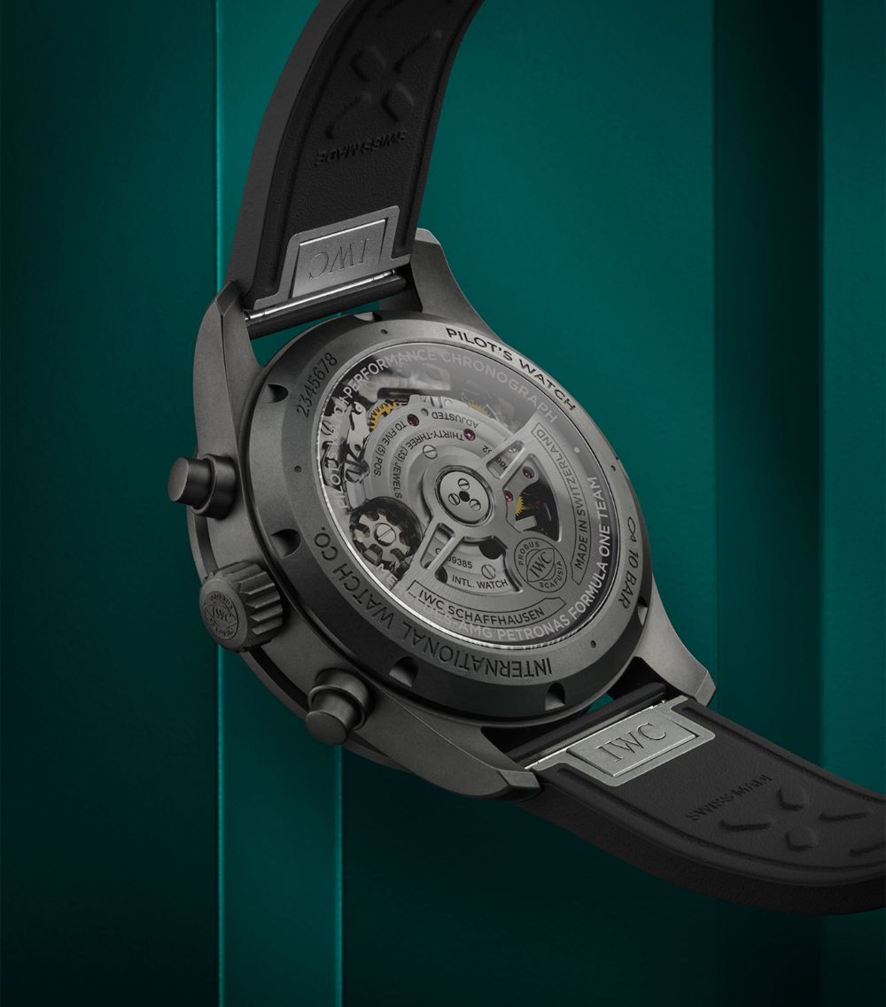 Iwc Schaffhausen Iwc Schaffhausen X Mercedes-Amg Petronas Ceratanium Pilot'S Performance Chronograph Watch 41Mm