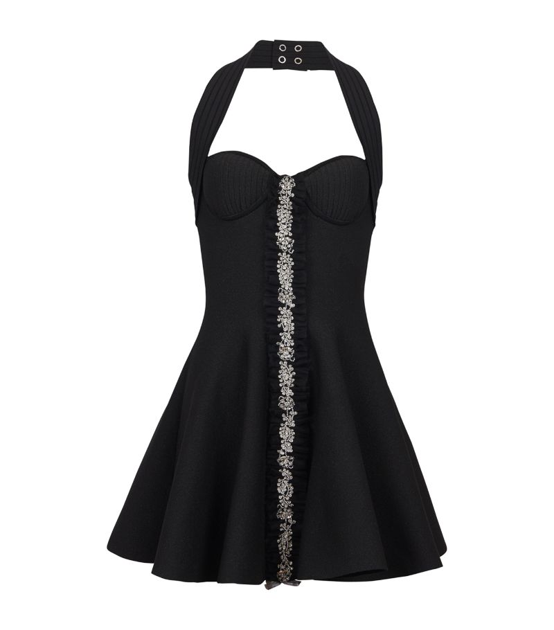 Balmain Balmain Halterneck Mini Dress