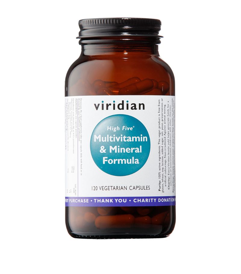 Viridian Viridian High Five Multivitamin And Mineral Formula Supplement (120 Capsules)