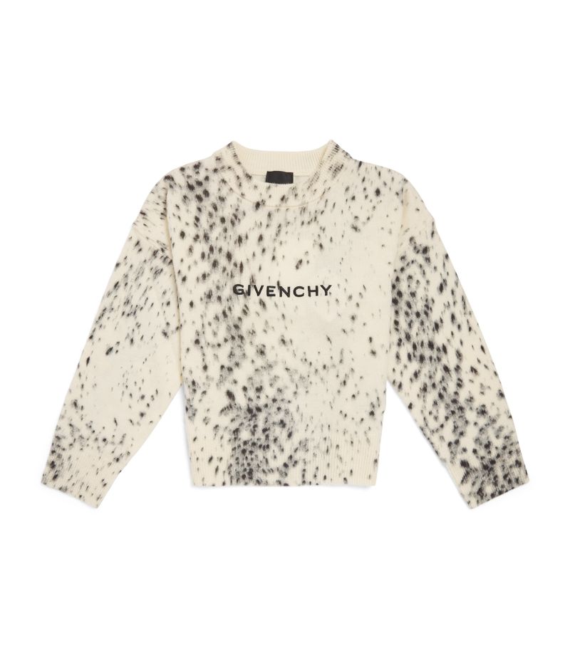 Givenchy Givenchy Kids Wool-Blend Logo Sweater (4-12+ Years)