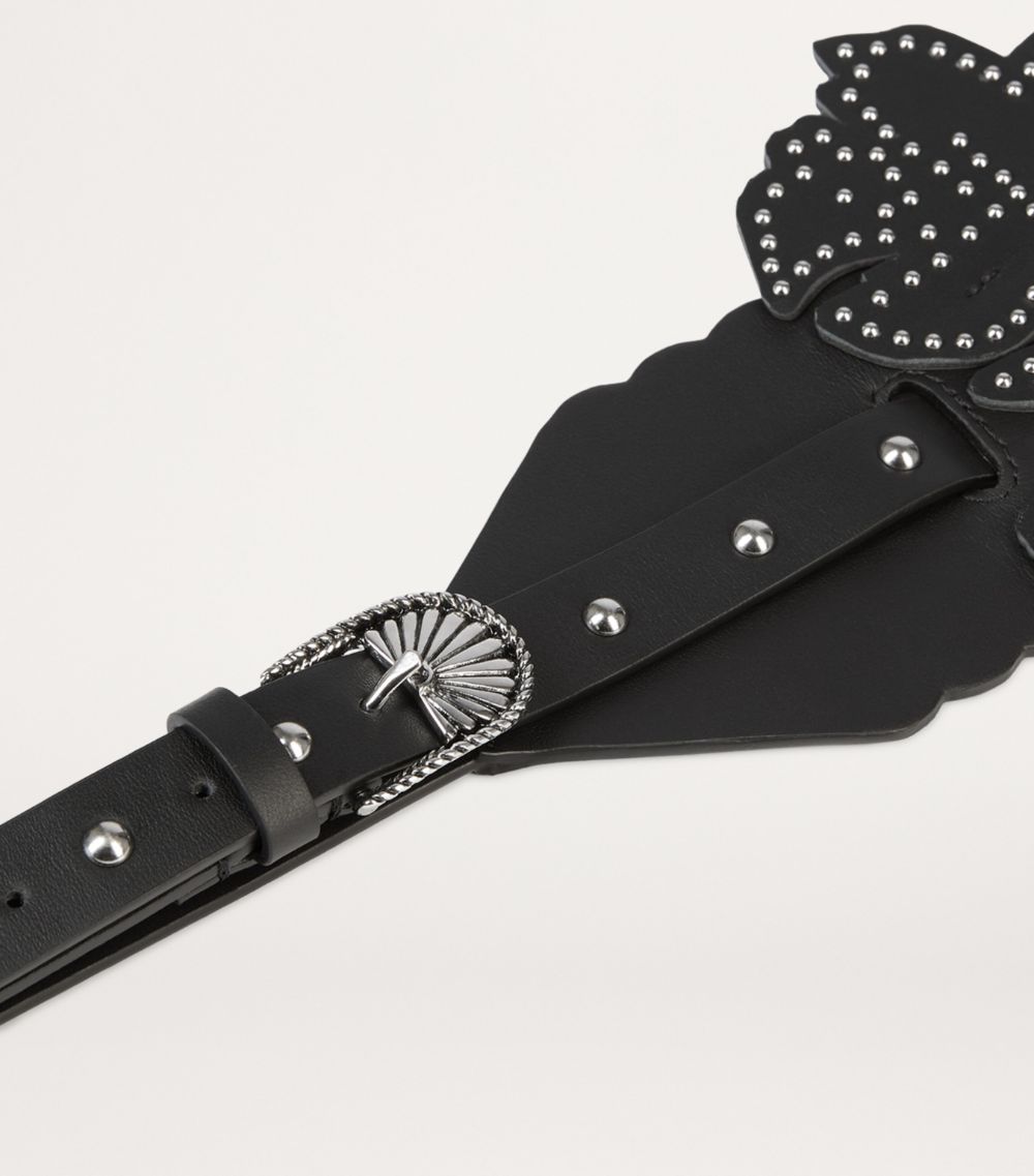 The Kooples The Kooples Extra-Wide Leather Belt