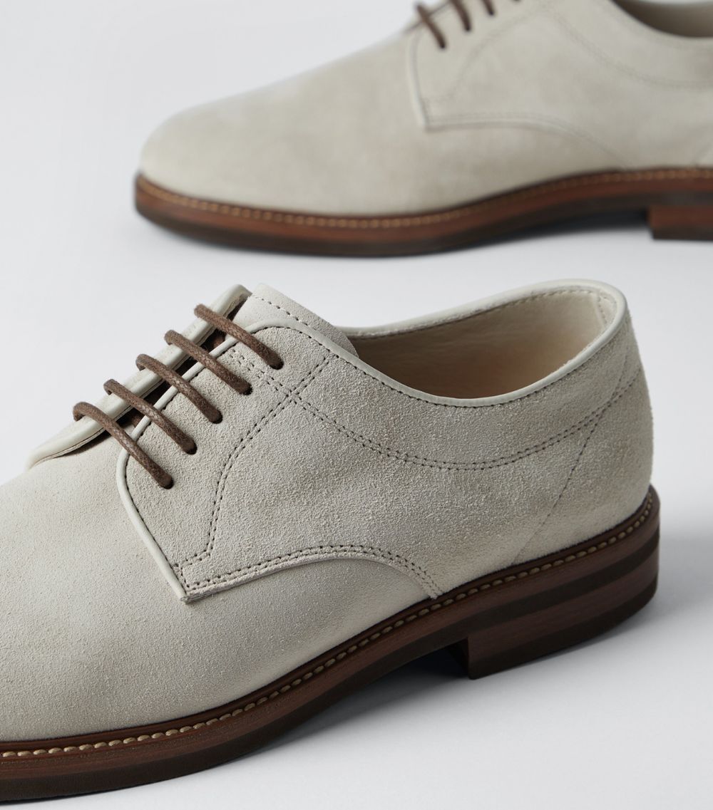 Brunello Cucinelli Brunello Cucinelli Suede Derby Shoes