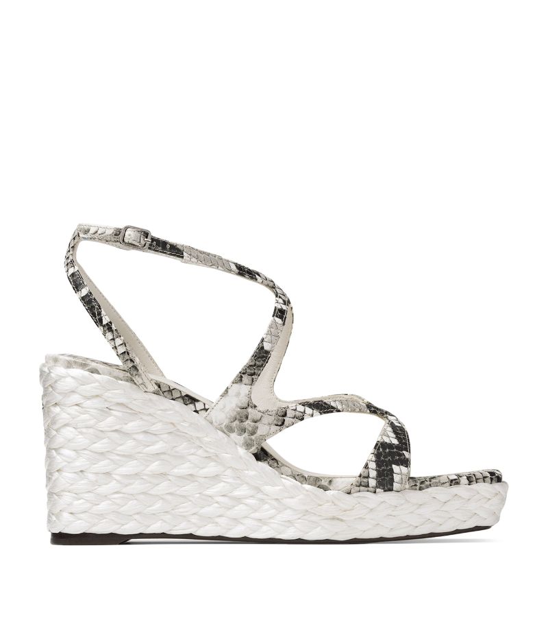 Jimmy Choo Jimmy Choo Ayla 85 Wedge Sandals