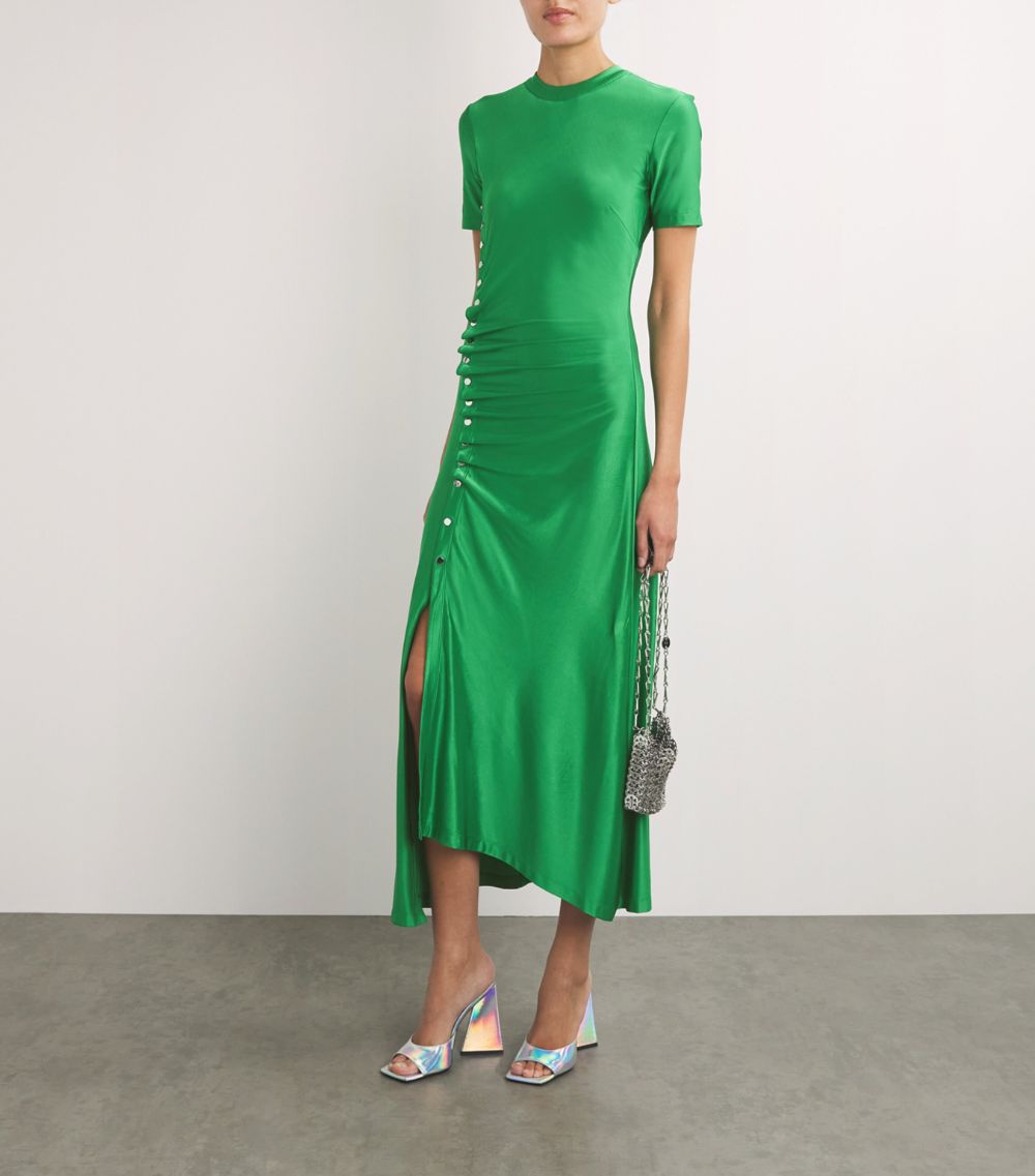 Rabanne Rabanne Ruched Maxi Dress