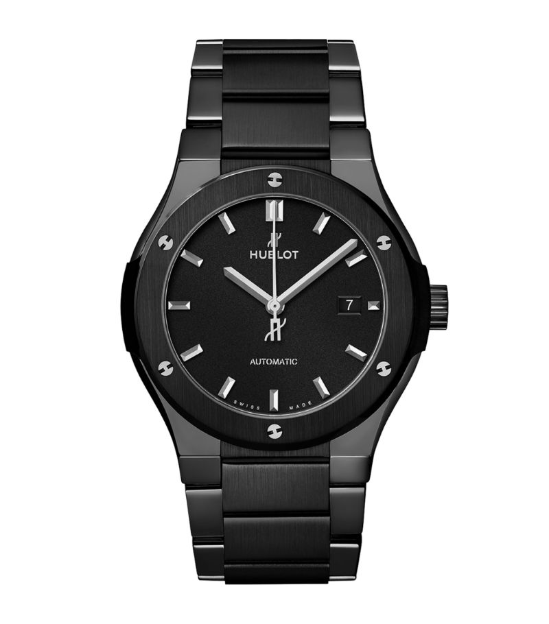 Hublot Hublot Ceramic Classic Fusion Black Magic Watch 42mm