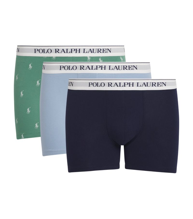 Polo Ralph Lauren Polo Ralph Lauren Stretch-Cotton Boxer Briefs (Pack Of 3)