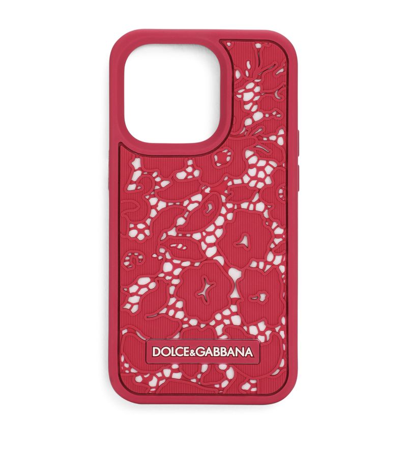 Dolce & Gabbana Dolce & Gabbana Lace Iphone 14 Pro Case