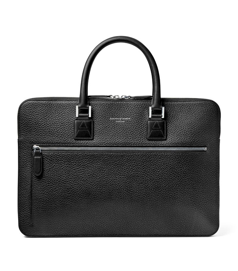  Aspinal Of London Leather Connaught Briefcase