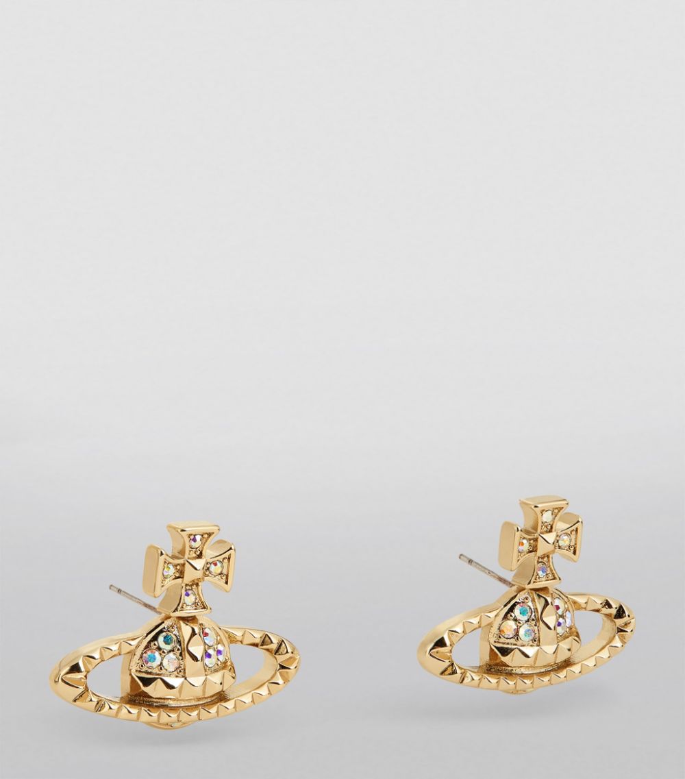 Vivienne Westwood Vivienne Westwood Crystal Mayfair Bas Relief Earrings