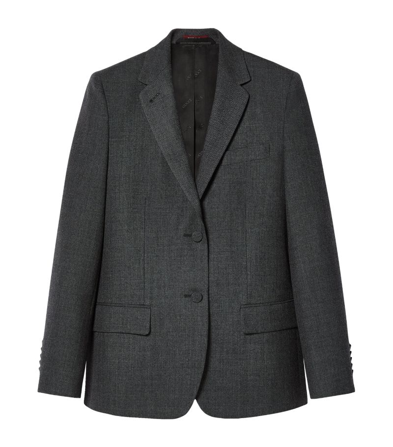 Gucci Gucci Wool Grisaille Blazer