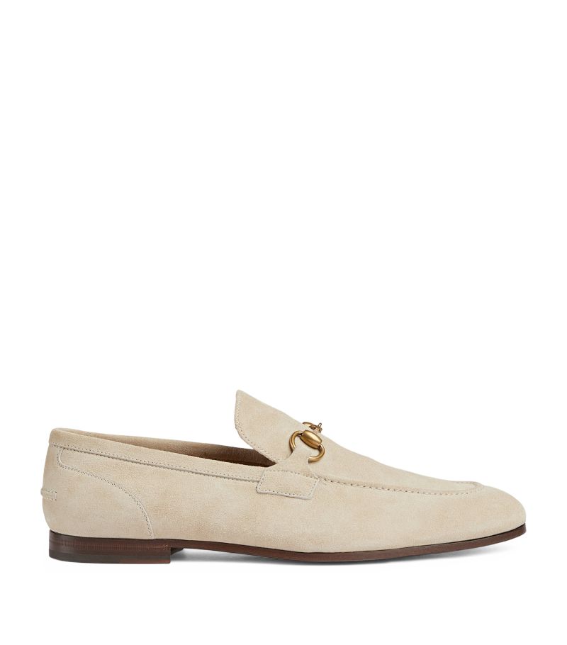 Gucci Gucci Suede Jordaan Loafers