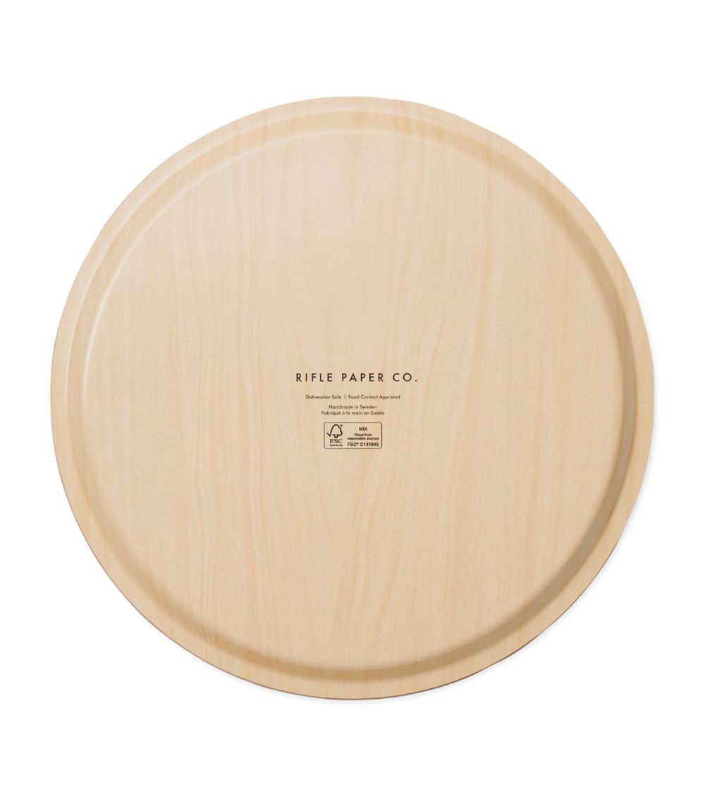 Rifle Paper Co. Rifle Paper Co. Holiday Tree Round Serving Tray (38cm)