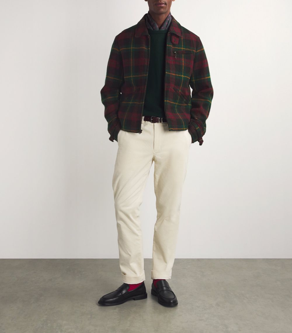 Polo Ralph Lauren Polo Ralph Lauren Wool-Blend Plaid Jacket