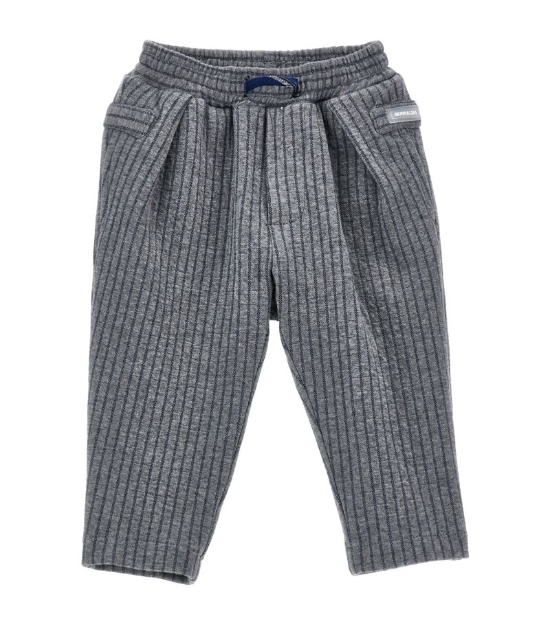 Monnalisa Monnalisa Cotton Pinstripe Trousers (6-36 Months)