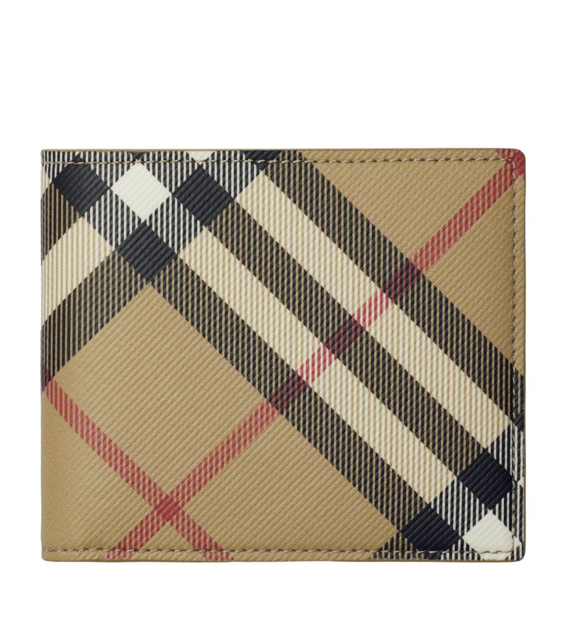 Burberry Burberry Check Print Bi-Fold Wallet