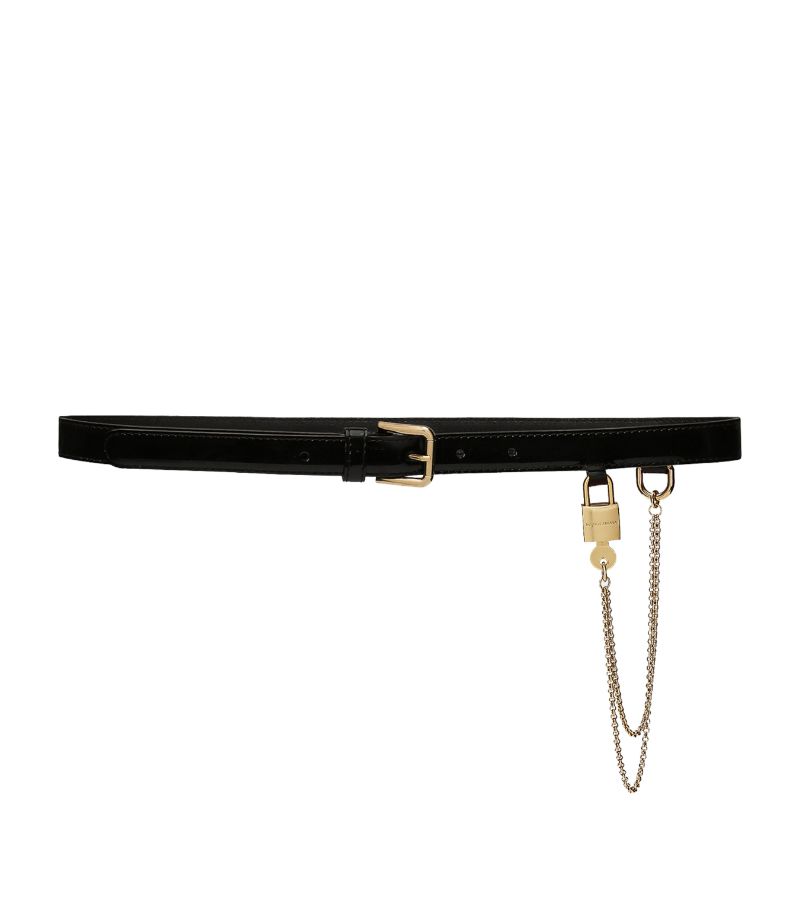 Dolce & Gabbana Dolce & Gabbana Leather Chain Belt