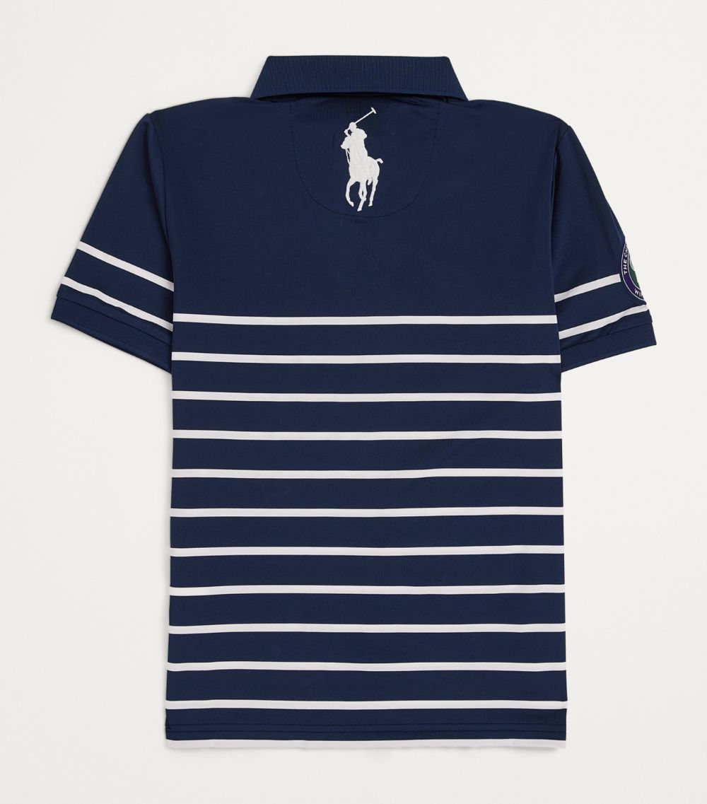 Ralph Lauren Kids Ralph Lauren Kids X Wimbledon Striped Polo Shirt (6-14 Years)