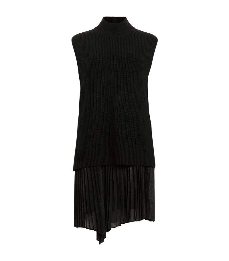 Allsaints Allsaints Eve 2-In-1 Mini Dress