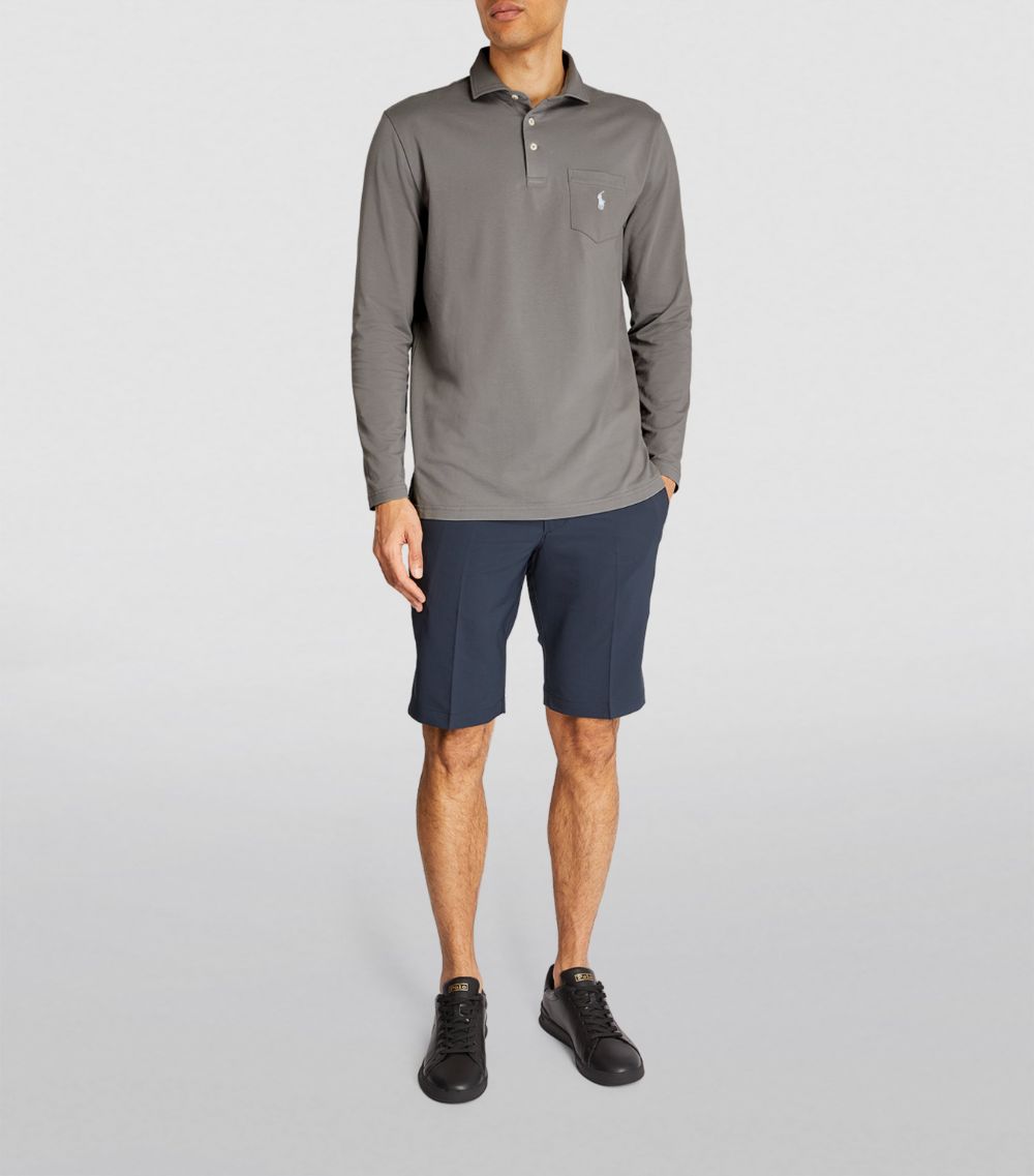 Rlx Ralph Lauren Rlx Ralph Lauren Technical Long-Sleeve Polo Shirt