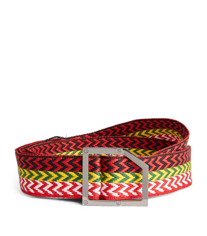 Lanvin Lanvin Curb Webbing Belt