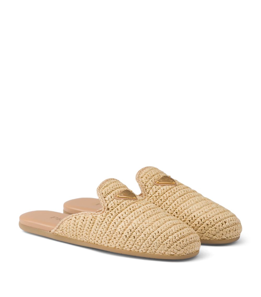 Prada Prada Woven Mules