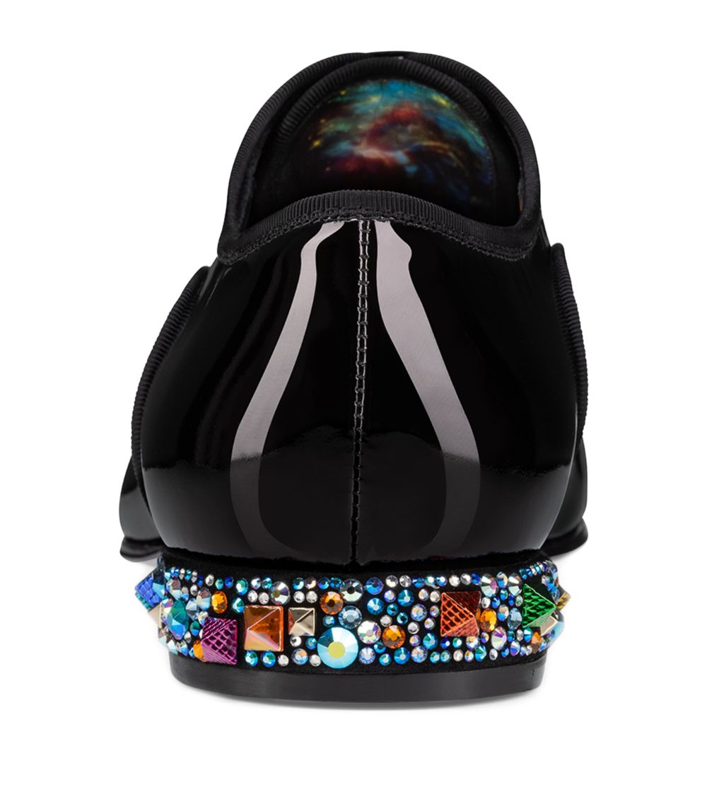 Christian Louboutin Christian Louboutin x Marvel Hero On The Rocks Calfskin Oxford Shoes