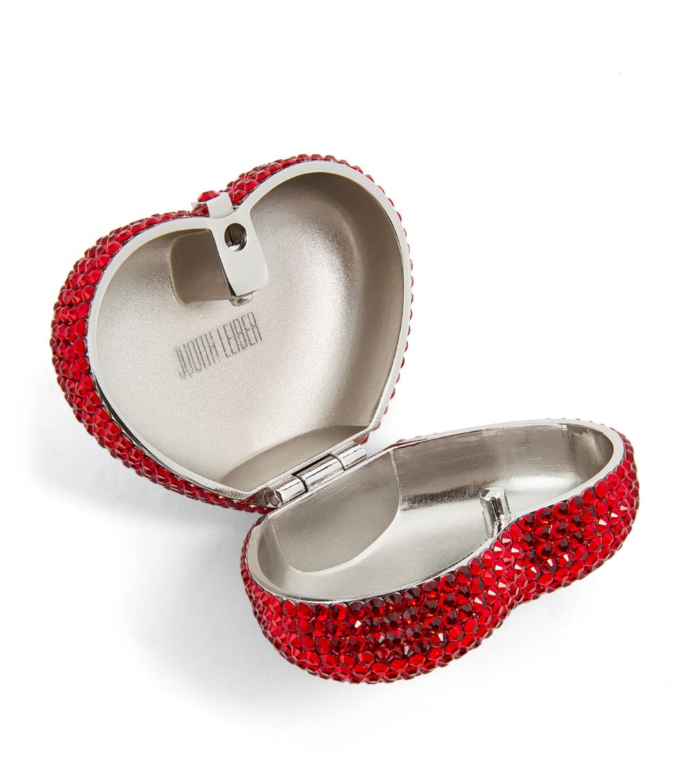 Judith Leiber Judith Leiber Mini Heart Pillbox