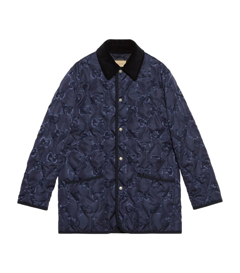 Gucci Gucci Quilted Jumbo Gg Jacket