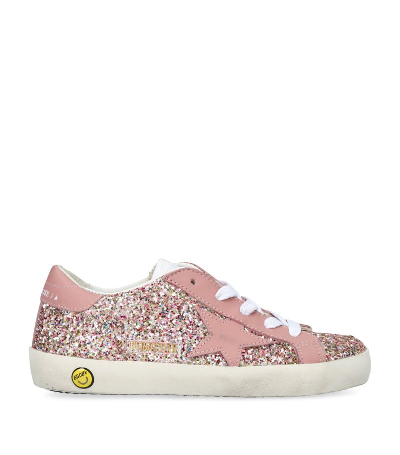 Golden Goose Golden Goose Super-Star Glitter Sneakers