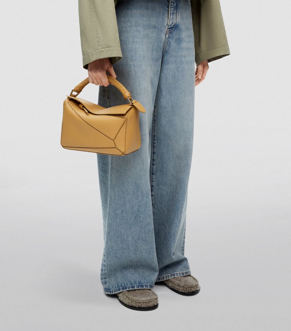 Loewe Loewe Small Leather Puzzle Top-Handle Bag