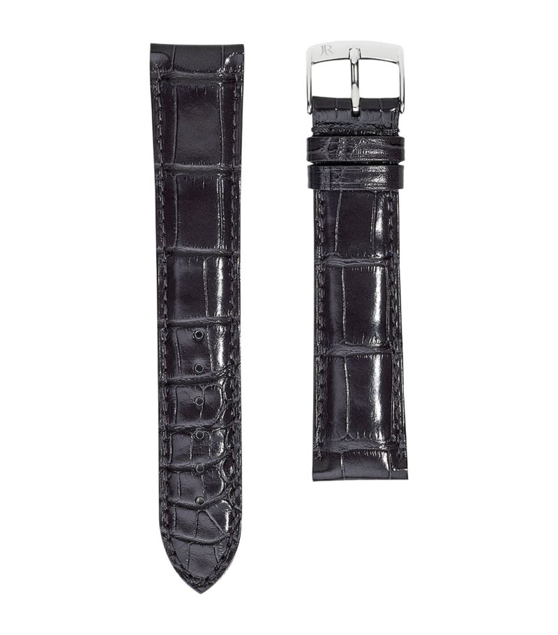 Jean Rousseau Jean Rousseau Classic 3.5 Alligator Leather Watch Strap (18Mm)