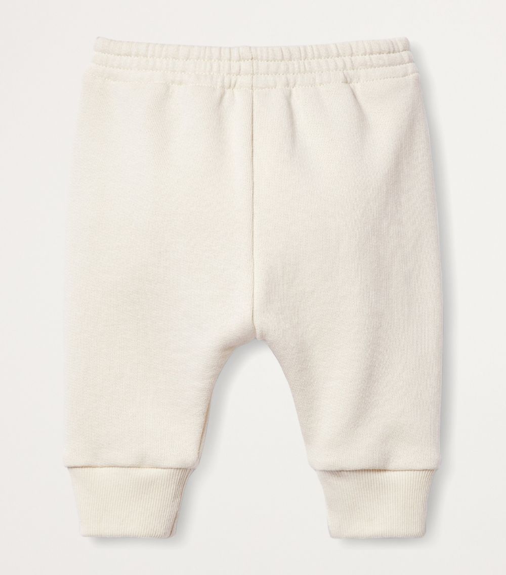 Gucci Gucci Kids Cotton Web Stripe Sweatpants (3-36 Months)