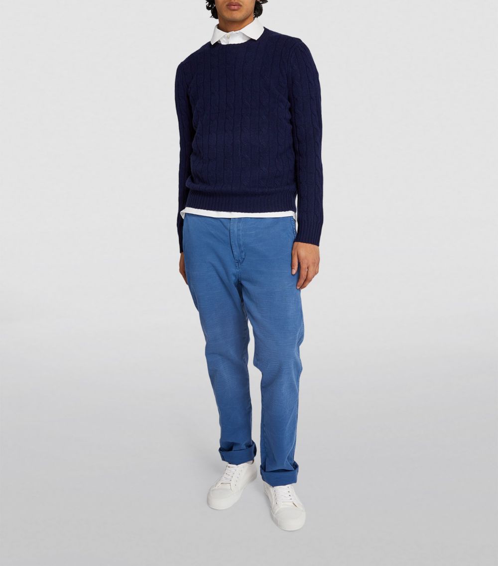 Polo Ralph Lauren Polo Ralph Lauren Cashmere Cable-Knit Sweater