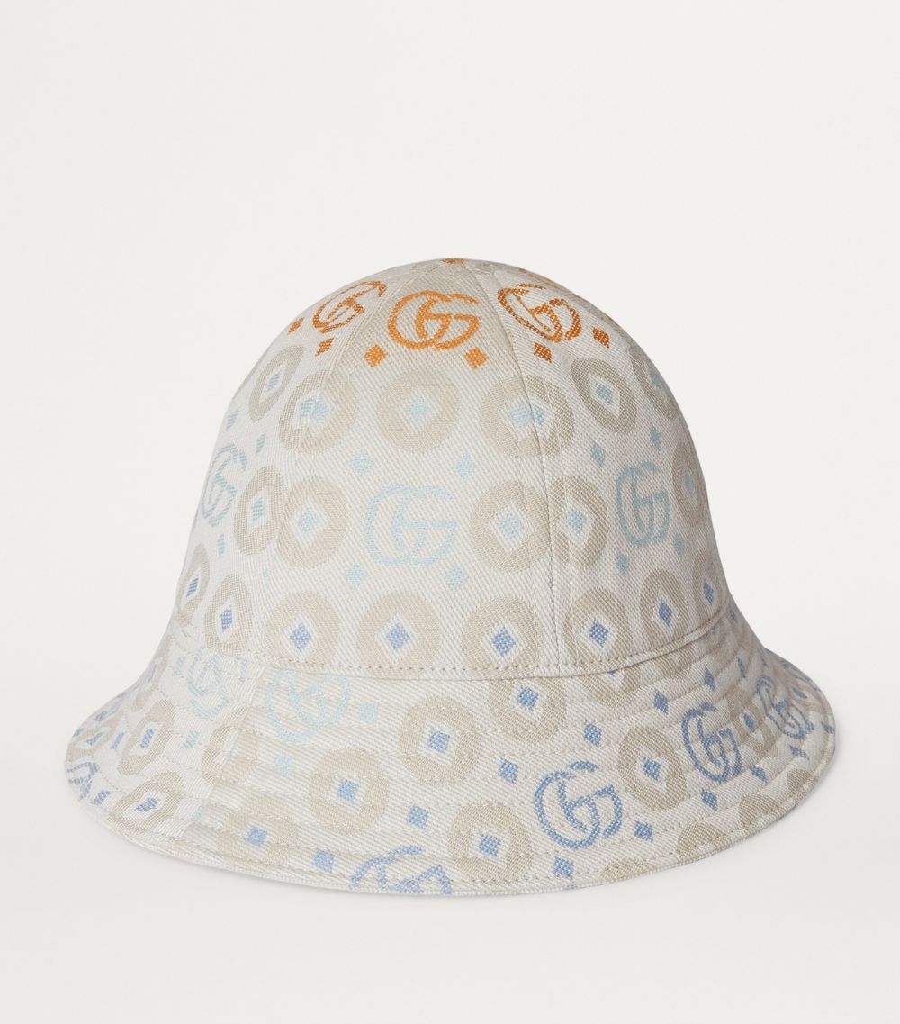 Gucci Gucci Kids Cotton Double G Bucket Hat