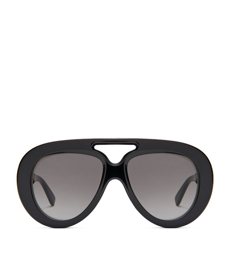 Loewe Loewe Round Spoiler Aviator Sunglasses