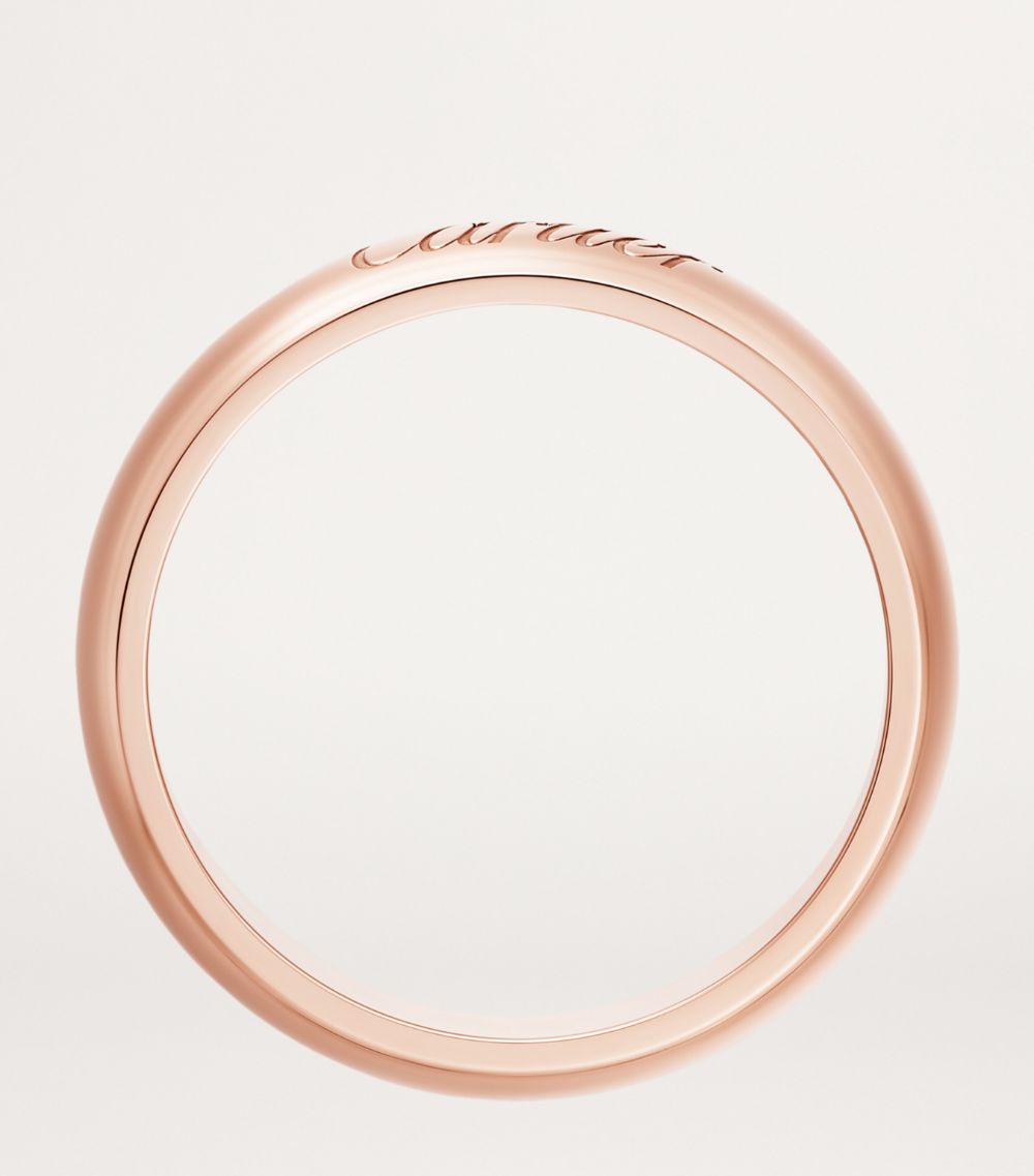 Cartier Cartier Rose Gold C De Cartier Wedding Ring