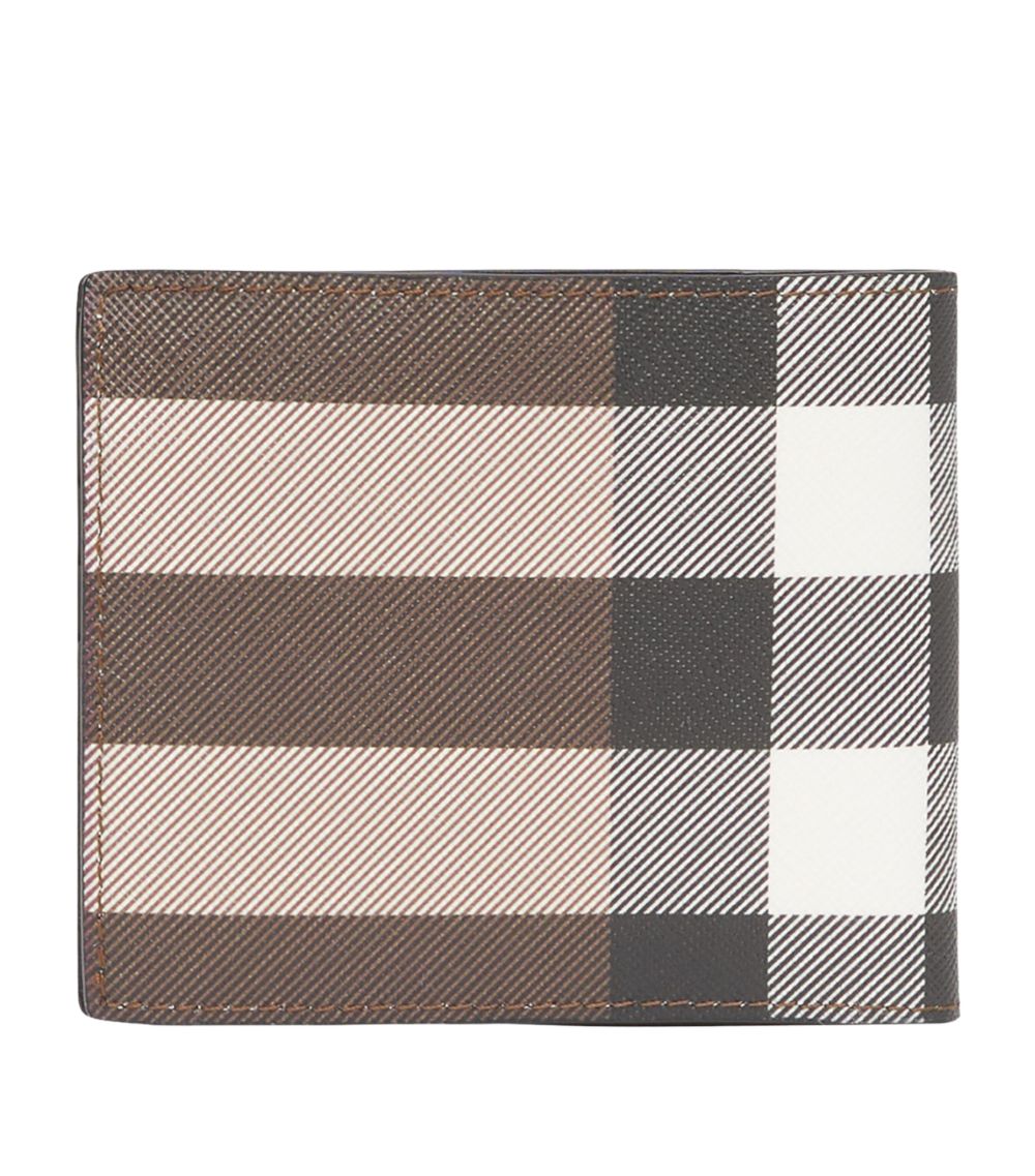 Burberry Burberry Check E-Canvas Bifold Wallet